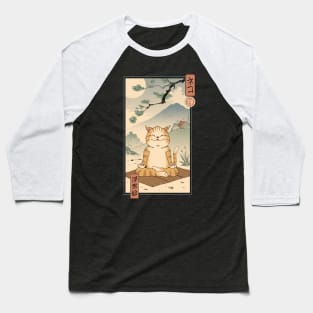 Zen Neko Baseball T-Shirt